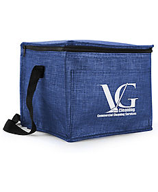 Custom Tote Bag | Promotional Bags: Silver-Tone Cooler Bag